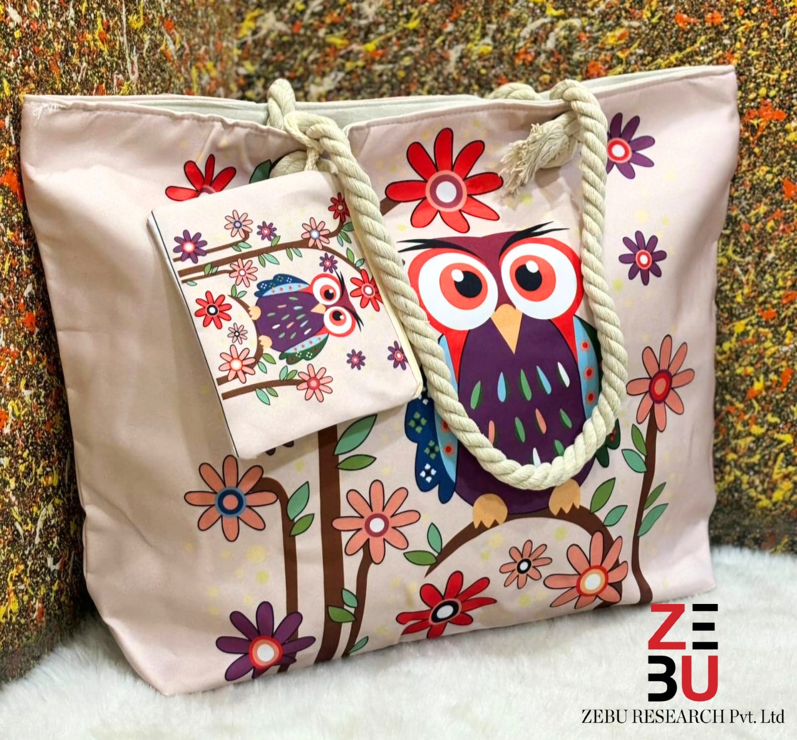 Rustic Grace 1: Premium canvas fabric Bag