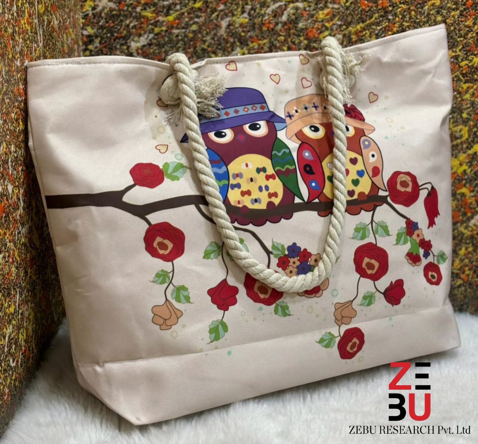 Rustic Grace 2: Premium canvas fabric Bag