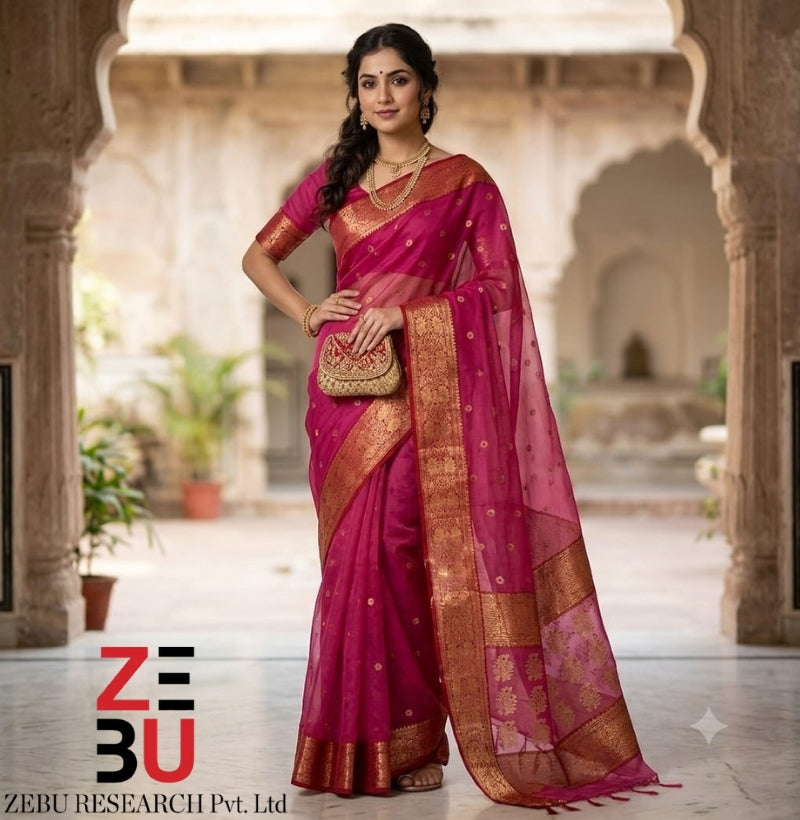 2_Timeless Traditions- Chanderi silk master piece