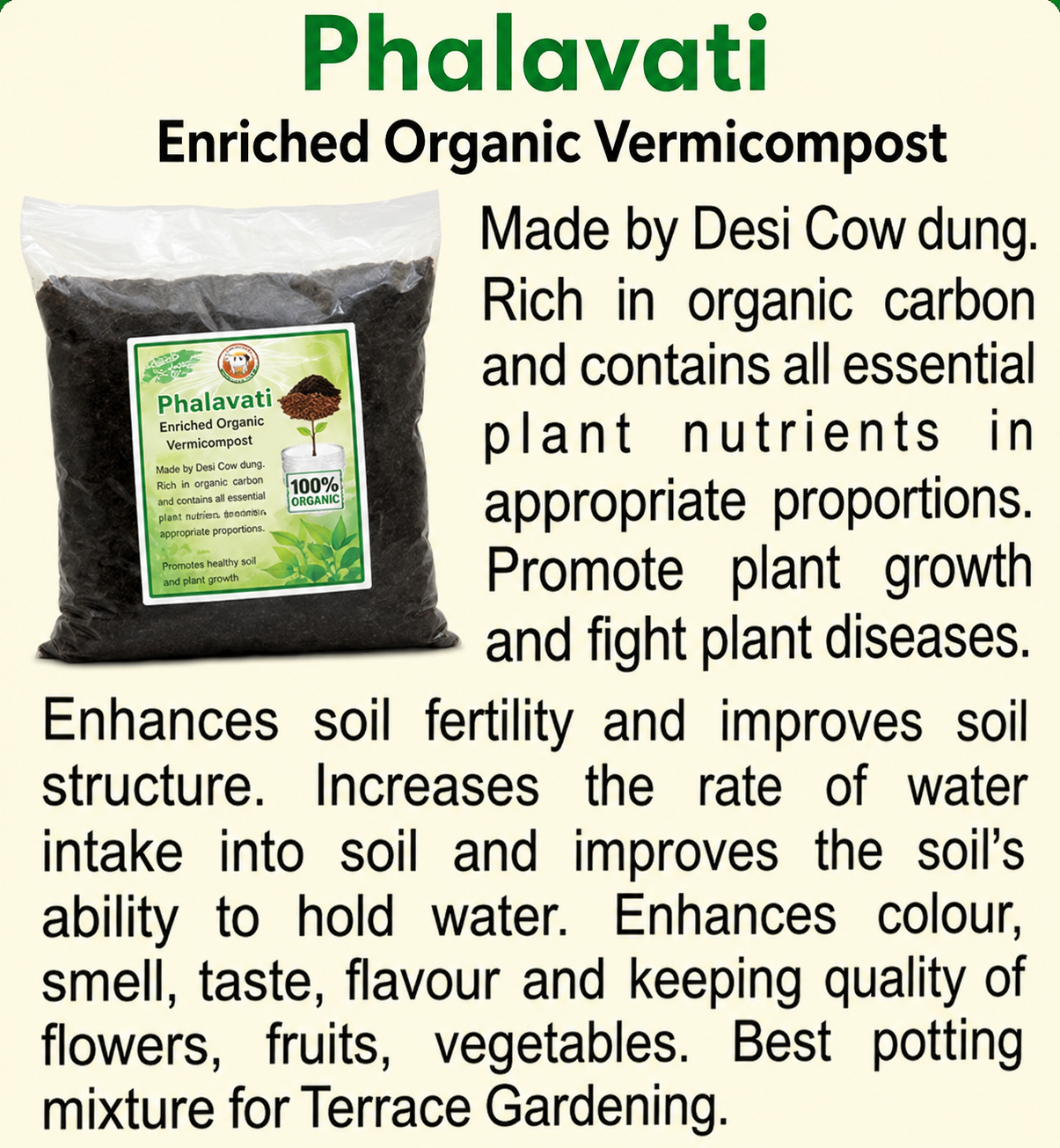 Phalavati Enriched OGGanic Vermicompost